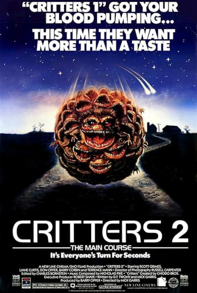 Critters 2: The Main Course (1988) afişi