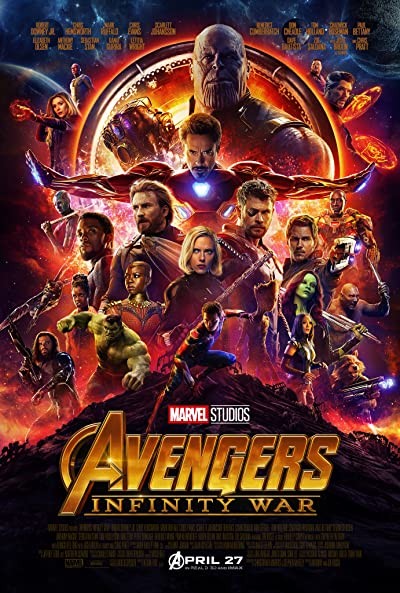 Avengers: Sonsuzluk Savaşı (2018) afişi
