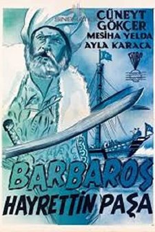 Barbaros Hayrettin Paşa (1951) afişi