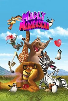 Madly Madagascar (2013) afişi