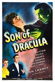 Dracula'nın Oğlu (1943) afişi