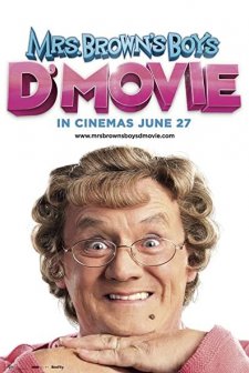 Mrs. Brown's Boys D'Movie (2014) afişi