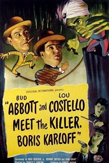 Abbott and Costello Meet the Killer, Boris Karloff (1949) afişi