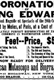 Le couronnement du roi Édouard VII (1902) afişi
