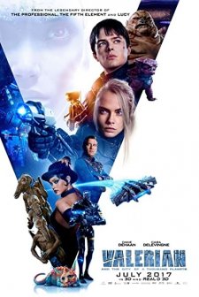 Valerian ve Bin Gezegen İmparatorluğu (2017) afişi