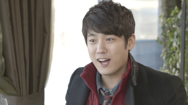 Flirty Boy and Girl Fotoğrafı