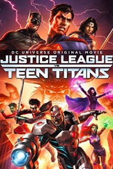 Justice League vs. Teen Titans (2016) afişi