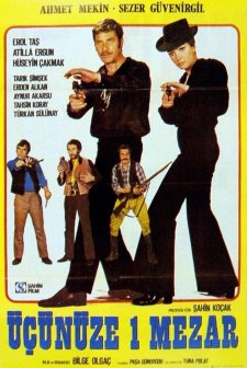 Üçünüze Bir Mezar (1971) afişi