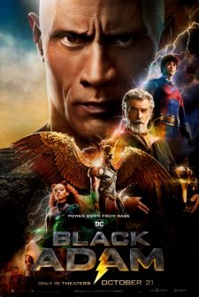Black Adam (2022) afişi