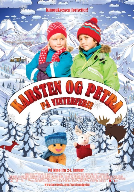 Karsten og Petra på vinterferie (2014) afişi