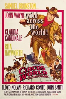 Circus World (1964) afişi