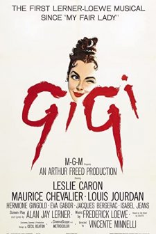 Gigi (1958) afişi