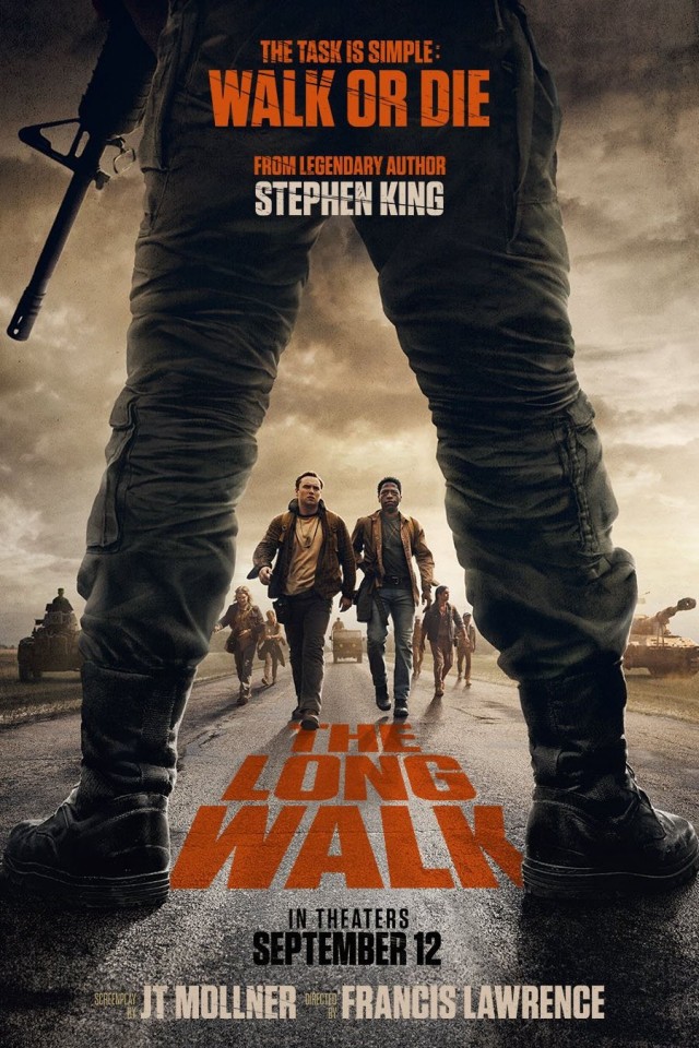 The Long Walk (2025) afişi