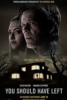 You Should Have Left (2020) afişi