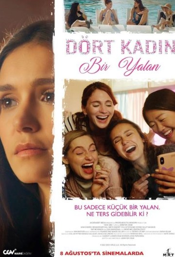 Dört Kadın Bir Yalan (2023) afişi