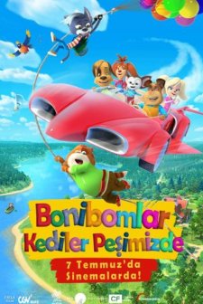 Bonibomlar: Kediler Peşimizde (2020) afişi