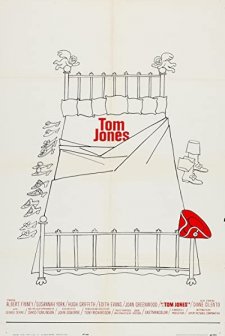 Tom Jones (1963) afişi
