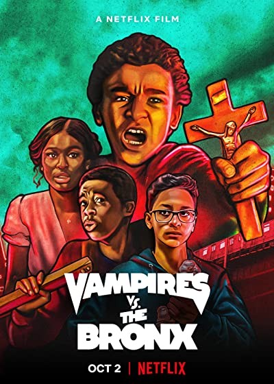 Vampires vs. the Bronx (2020) afişi