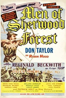 The Men of Sherwood Forest (1954) afişi