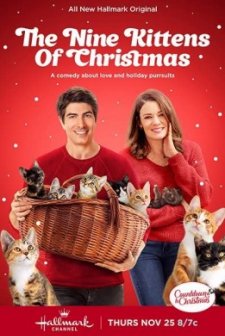 The Nine Kittens of Christmas (2021) afişi