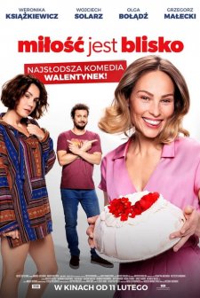 Milosc jest blisko (2022) afişi