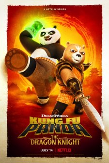 Kung Fu Panda: Ejderha Şövalye (2022) afişi