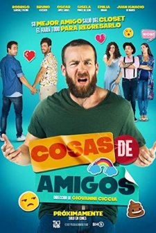 Cosas de amigos (2022) afişi