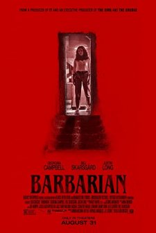 Barbarian (2022) afişi