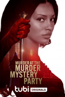 Murder at the Murder Mystery Party (2023) afişi