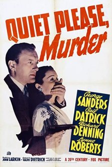 Quiet Please: Murder (1942) afişi