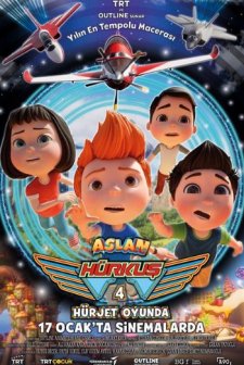 Aslan Hürkuş 4: Hürjet Oyunda (2024) afişi