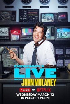 Everybody's Live with John Mulaney (2025) afişi
