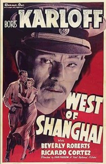 West Of Shanghai (1937) afişi