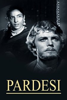 Pardesi (1957) afişi