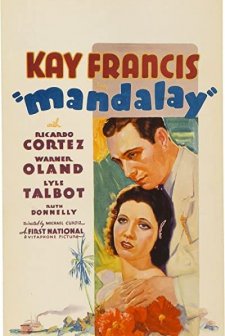 Mandalay (1934) afişi
