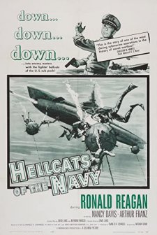 Hellcats Of The Navy (1957) afişi
