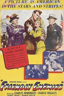 Friendly Enemies (1942) afişi