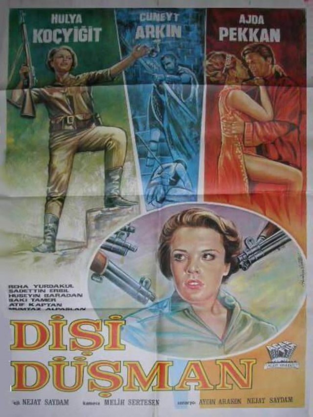 Dişi Düşman (1966) afişi