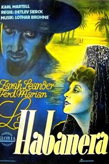 La Habanera (1937) afişi