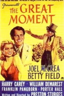 The Great Moment (1944) afişi