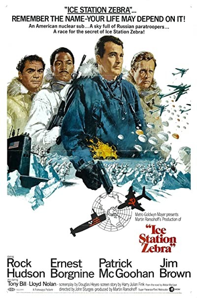 Ice Station Zebra (1968) afişi