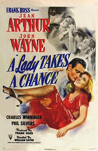 A Lady Takes A Chance (1943) afişi