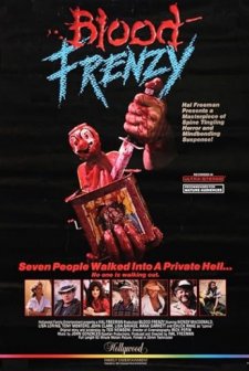 Blood Frenzy (1987) afişi