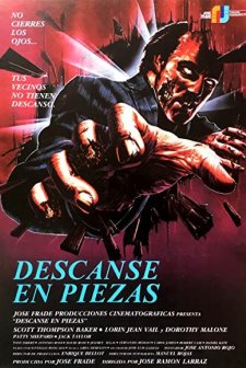 Descanse En Piezas (1987) afişi