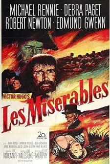 Les Miserables (1952) afişi
