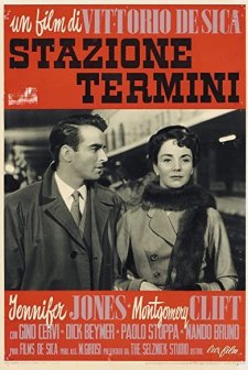 Stazione Termini (1953) afişi