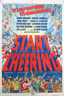 Start Cheering (1938) afişi