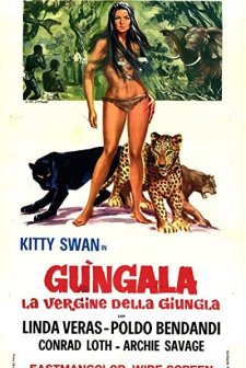 Gungala La Vergine Della Giungla (1967) afişi