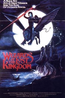 Wizards Of The Lost Kingdom (1985) afişi