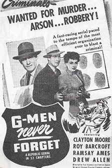 G-men Never Forget (1948) afişi